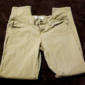 Skinny Khaki Leggings Size 9: A